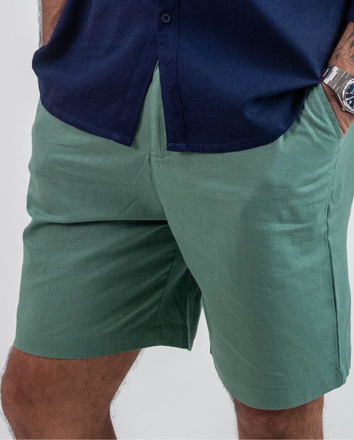 Legacy Linen Short – Mintgreen