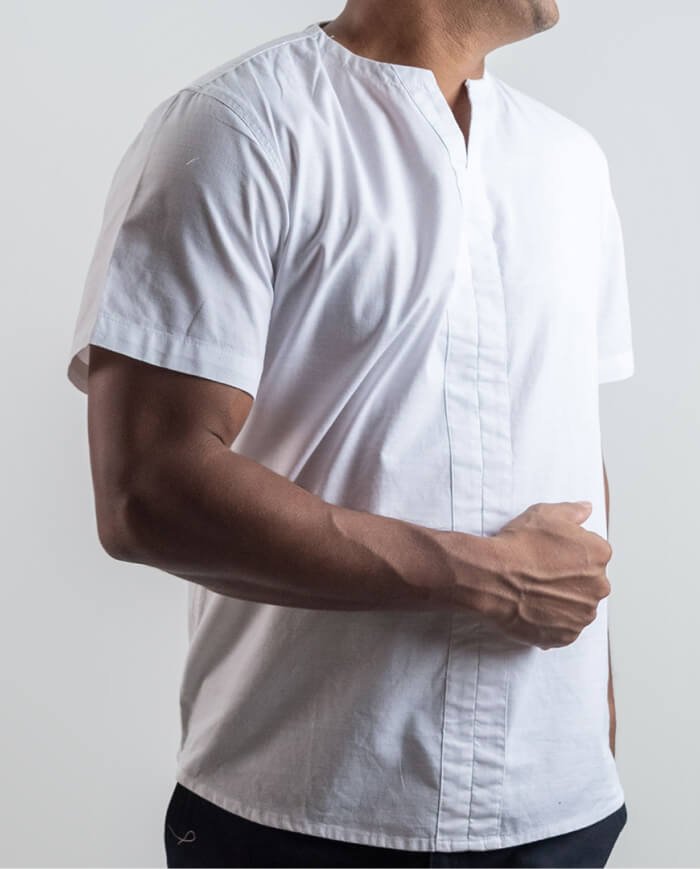 The Artisan Classic Linen Shirt – White