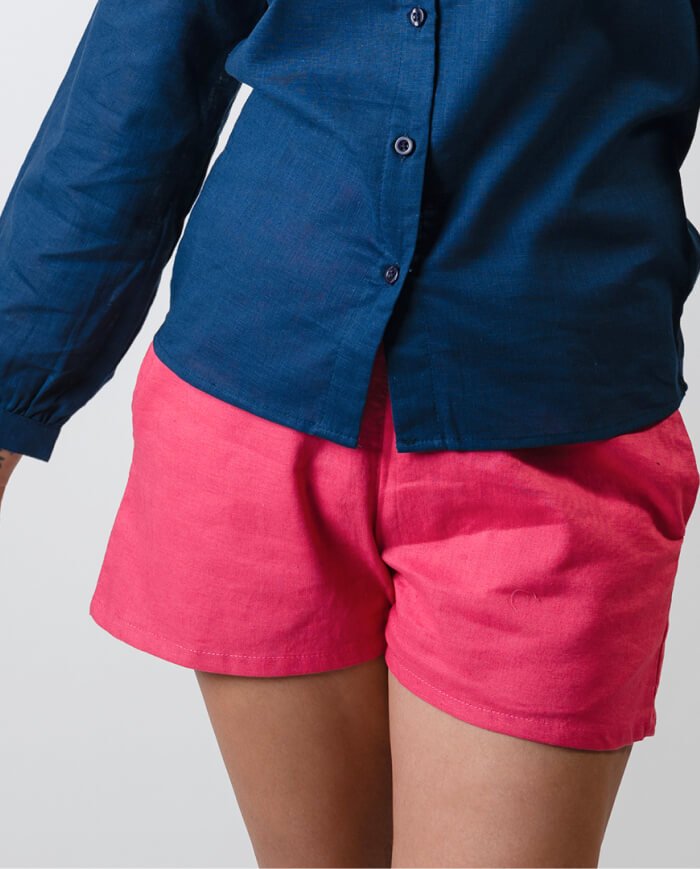 The Batiste Midi Short – Pink